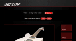 Desktop Screenshot of jetcityguitar.com